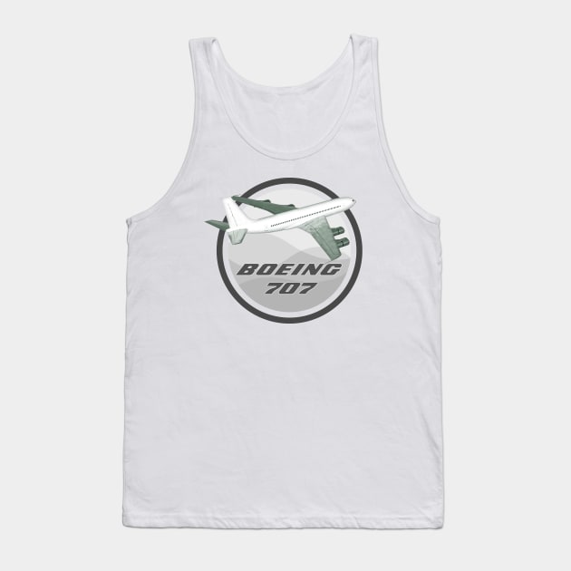 707 in flight Tank Top by Caravele